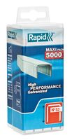 Rapid Nieten 16mm Type 53 Gegalvaniseerd, Kunststofbox 5000st Lengte 16mm