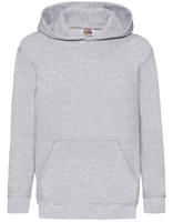 Fruit Of The Loom F421NK Kids´ Classic Hooded Sweat - Heather Grey - 152 - thumbnail
