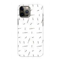 Hipster stripes: Volledig geprint iPhone 12 Hoesje