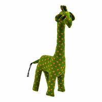 Stoffen Giraffe Groen Small - thumbnail