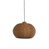 Light & Living Rotan hanglampMelzor Ø 45cm - donker bruin - 2994183