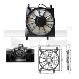 Tyc Ventilatorwiel-motorkoeling 809-0015