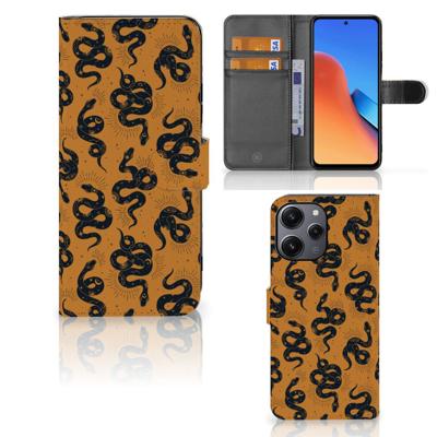 Telefoonhoesje | Met pasjeshouder | voor Xiaomi Redmi 12 Snakes