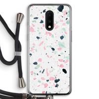 Terrazzo N°3: OnePlus 7 Transparant Hoesje met koord