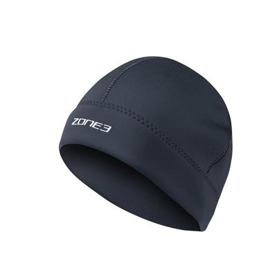 Zone3 Active-Flex swim Beanie grijs/oranje unisex
