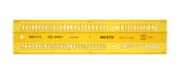 Aristo ar-5301/3 lettersjabloon 3,5mm h-profiel schriftvorm b recht Aristo ar-5301/3 lettersjabloon 3,5mm h-profiel schriftvorm b recht