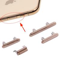 Kant sleutels (/ uit-knop + volumeknop Mute knop) voor de iPhone XS / XS Max (goud)
