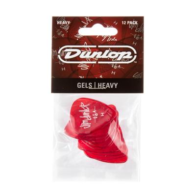 Dunlop 486PHV Gel Plectrums Heavy 0.96mm 12-Pack