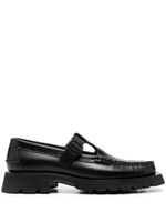 Hereu mocassins Alber Sport en cuir - Noir