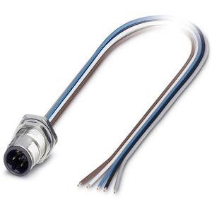 Phoenix Contact 1551891 Sensor/actuator inbouwconnector M12 Aantal polen (sensoren): 5 Stekker, inbouw 0.50 m 1 stuk(s)