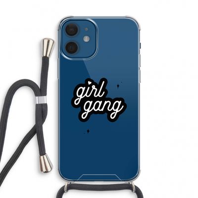 Girl Gang: iPhone 12 mini Transparant Hoesje met koord