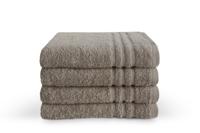 Byrklund Handdoek 50x100 cm 500gram Taupe - 6 stuks