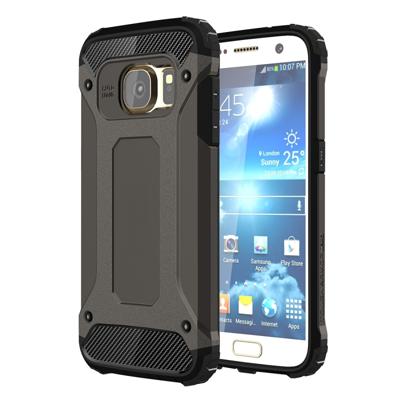 Voor Samsung Galaxy S7 / G930 hard Armor TPU + PC combinatie hoesje (zwart)