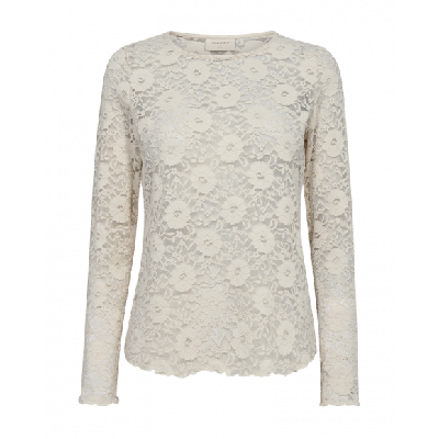 FreeQuent - Beige | Dames | Top | Beige | XS | regular | Kamst mode