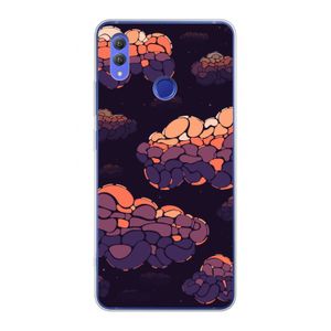 Patroon Wolken: Honor Note 10 Transparant Hoesje