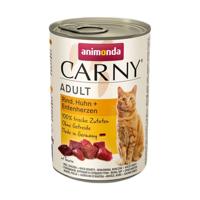 ANIMONDA Carny Adult Beef, chicken and duck hearts - nat kattenvoer - 400g