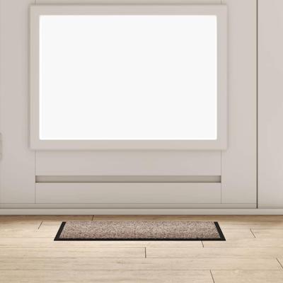 Deurmat Beige 40 x 60 cm Teddy Stof