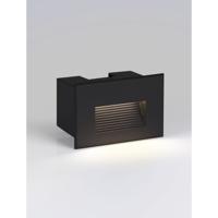 Lyora InbouwlampPolka 12cm zwart - 9030760