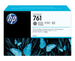 HP 761 donkergrijze DesignJet inktcartridge, 400 ml