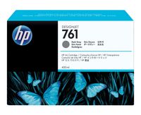HP 761 donkergrijze DesignJet inktcartridge, 400 ml - thumbnail