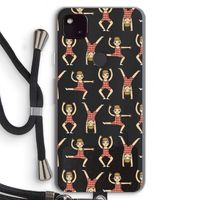 Gymboys: Pixel 4a 5G Transparant Hoesje met koord