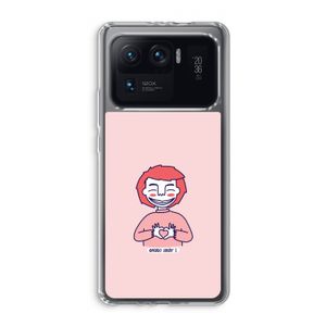 Hartje: Xiaomi Mi 11 Ultra Transparant Hoesje