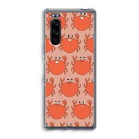 Krab: Sony Xperia 5 Transparant Hoesje