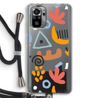 Abstract: Xiaomi Redmi Note 10S Transparant Hoesje met koord