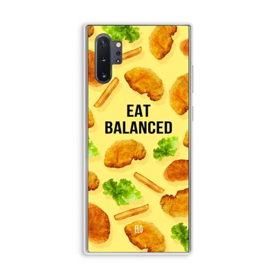 Eat Balanced: Samsung Galaxy Note 10 Plus Transparant Hoesje