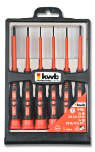 kwb 146800 handschroevendraaier Set Precisieschroevendraaier