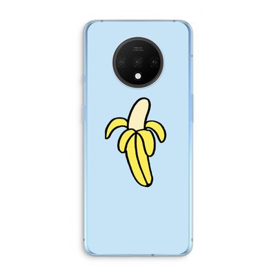 Banana: OnePlus 7T Transparant Hoesje