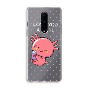 Love You A Lotl: OnePlus 8 Transparant Hoesje