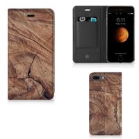 Apple iPhone 7 Plus | 8 Plus Book | Wallet Case | Tree Trunk