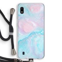 Fantasie pastel: Samsung Galaxy A10 Transparant Hoesje met koord