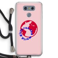 Run The World: LG G6 Transparant Hoesje met koord Run The World: LG G6 Transparant Hoesje met koord
