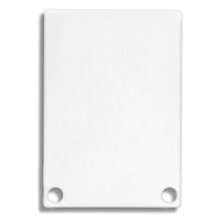 Eindkap E48 wit voor LED profiel PN6 2 stuks