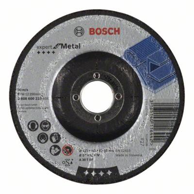 Bosch Accessories 2608600223 2 608 600 223 Afbraamschijf gebogen Diameter 125 mm Boordiameter 22.23 mm Metaal 1 stuk(s)