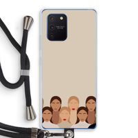 Girls girls girls: Samsung Galaxy Note 10 Lite Transparant Hoesje met koord