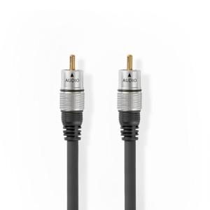 Nedis CAGC24170AT25 digitale audiokabel RCA male - RCA male 2.5 meter