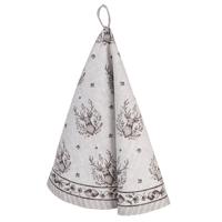 Theedoek Beige Bruin Hert