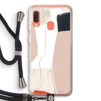 Lava: Samsung Galaxy A20e Transparant Hoesje met koord Lava: Samsung Galaxy A20e Transparant Hoesje met koord