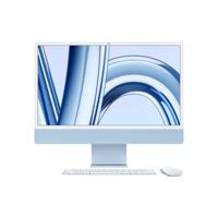 Apple iMac Apple M M3 59,7 cm (23.5") 4480 x 2520 Pixels 8 GB 256 GB SSD Alles-in-één-pc macOS Sonoma Wi-Fi 6E (802.11ax) Blauw - thumbnail