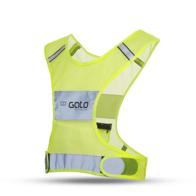 Outwet Gato x vest reflective neongeel maat s