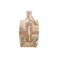 Snijplank Home ESPRIT Beige Gouden Modern 20 X 38 X 1,5 CM Snijplank Home ESPRIT Beige Gouden Modern 20 X 38 X 1,5 CM