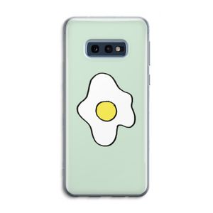 Spiegelei: Samsung Galaxy S10e Transparant Hoesje