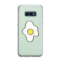 Spiegelei: Samsung Galaxy S10e Transparant Hoesje