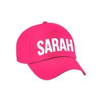 Sarah cadeau pet /cap roze voor dames   -