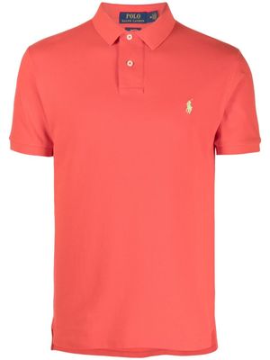 Polo Ralph Lauren polo à logo brodé - Rouge