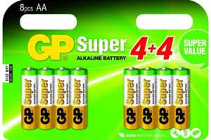 GP Batterijen A4 4+4 alkaline