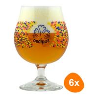Oedipus - Bierglas 250 ml - 6 stuks